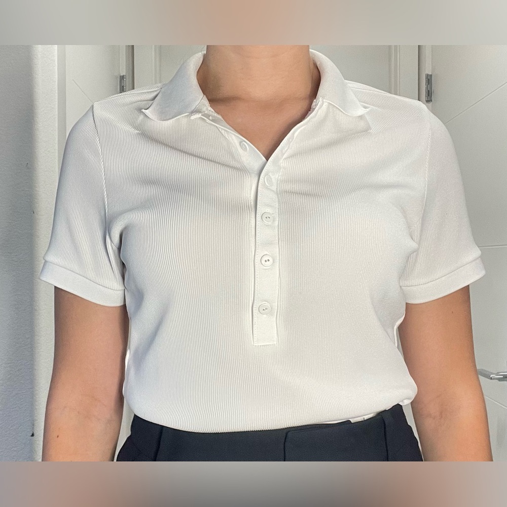 All Saints White Button Down Shirt